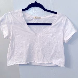 Cotton:On basic white crop top